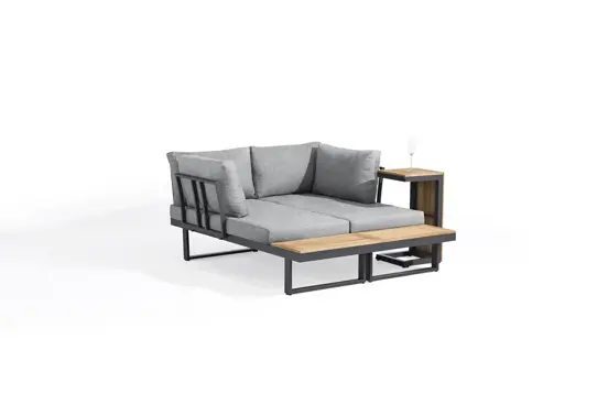 Olympia alu. multifunctional loungeset chaise-longue, SenS-line, tuinmeubels