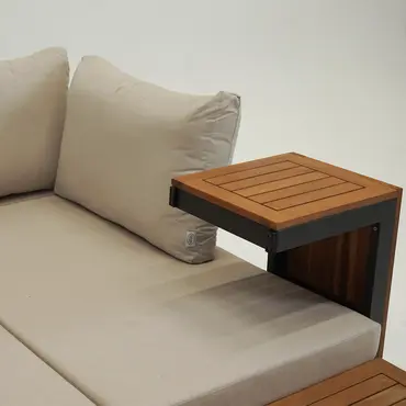 Olympia loungeset taupe, Sens-line, Tuinmeubels.nl