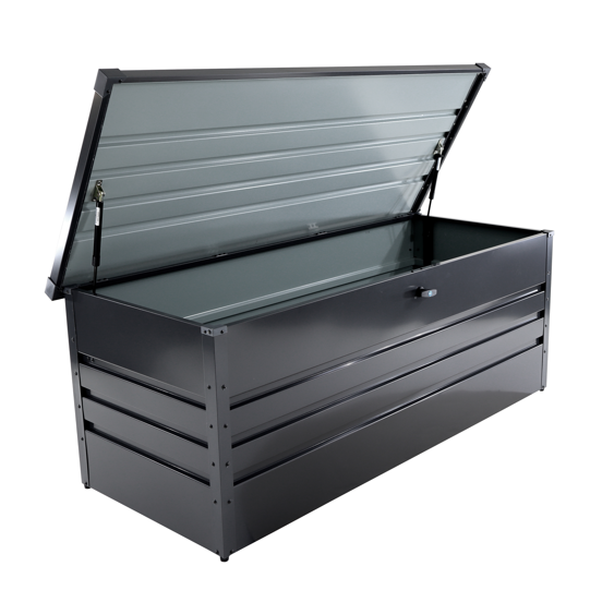 Opbergbox 550 L antraciet, Vita, tuinmeubels