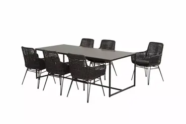 Opera dining chair with cushion www.tuinmeubels.nl