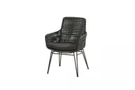 Opera dining chair with cushion www.tuinmeubels.nl