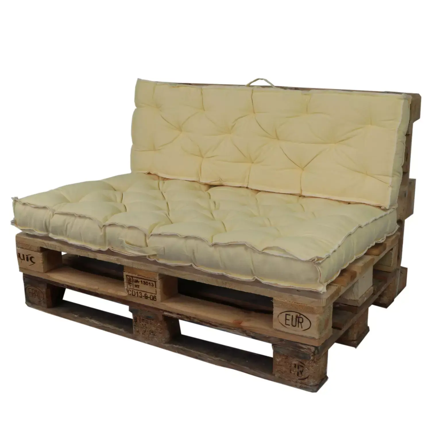 Palletkussenset Scandic - geel