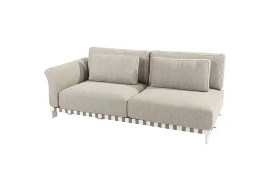 Paloma loungeset groot met Finn koffietafel 150 X 65 X 25 cm bank links, 4 Seasons Outdoor, Tuinmeubels