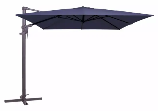Parasol monaco flex ii sf blauw, Madison, www.tuinmeubels.nl