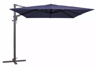 Parasol monaco flex ii sf blauw, Madison, www.tuinmeubels.nl