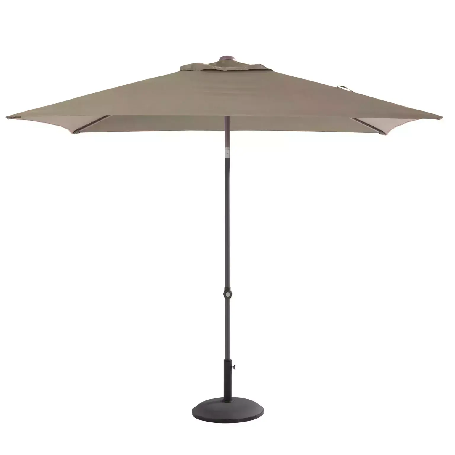 Artiest Pelmel Eenvoud Parasol Oasis 200 x 250 cm - Taupe | 4 Seasons Outdoor - Tuinmeubels.nl