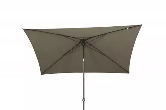 Parasol Oasis 200 x 250 cm - Taupe www.tuinmeubels.nl