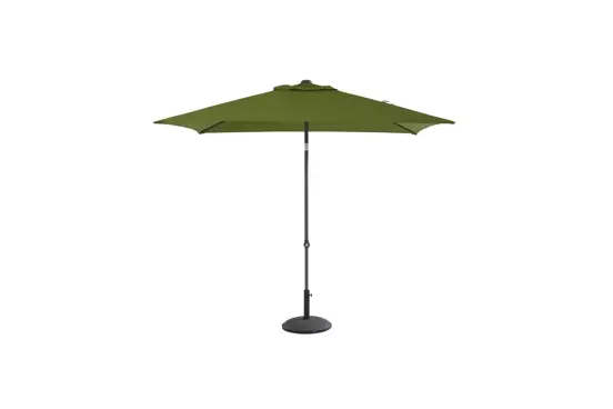 Parasol Oasis 200 x 250 cm - Groen www.tuinmeubels.nl