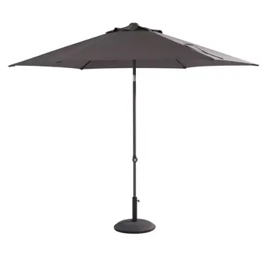 Parasol Oasis Ø 250 cm - Antraciet | 4 Seasons Outdoor