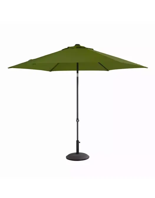 Parasol Oasis 250 cm Ø Groen, 4SO, www.tuinmeubels.nl