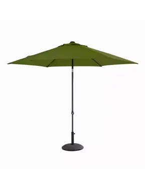 Parasol Oasis 250 cm Ø Groen, 4SO, www.tuinmeubels.nl