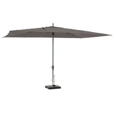 Parasol rectangle taupe, Madison, tuinmeubels