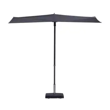 Parasol Sun Wave 270x150 cm - Grijs