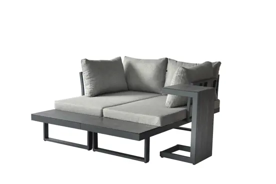 Paros alu loungeset chaise-longue 2, SenS-line, tuinmeubels