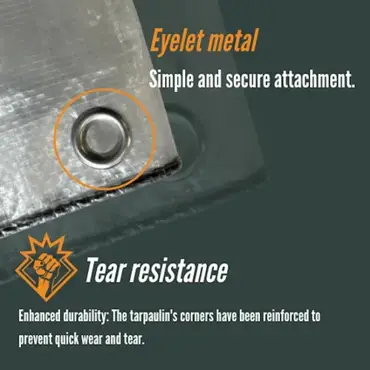 Perfect Cover® Super Sterk Afdekzeil - 3 x 4 m - Transparant - 150 g/m² - Scheur tear resistance, verbo, tuinmeubels.nl
