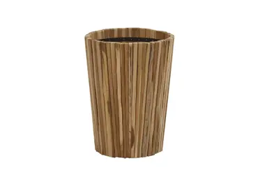 Plantenbak Miguel medium teak 58 cm. (H 71 cm.) | 4 Seasons Outdoor - afbeelding 3