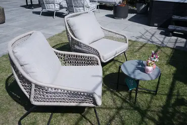 Portofino lounge set van 3 bruin, Vita, tuinmeubels.nl