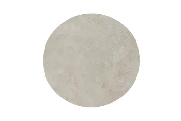 Prado ⌀130cm latte met 4x Calma dining stoel detail tafelblad, 4 Seasons Outdoor, tuinmeubels.nl