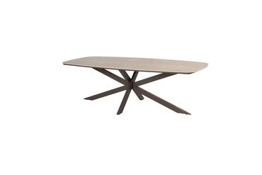 Prado Tafel 240x105x75 cm met 6 Capalbio Stoelen - Tafel, 4 Seasons Outdoor, Tuinmeubels