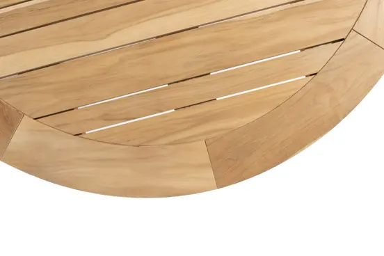 Prado tuintafel 160 cm met teak onderstel, 4 Seasons, Tuinmeubels.nl