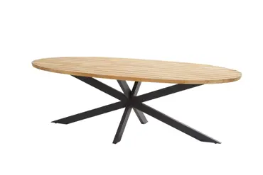 Prado dining tafel antraciet, 4 Seasons Outdoor, tuinmeubels