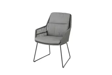 Privada eettafel 240 X 107 cm met 6 Valencia dining stoelen stoel, 4 Seasons Outdoor, Tuinmeubels
