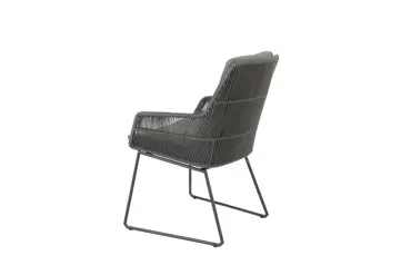Privada eettafel 240 X 107 cm met 6 Valencia dining stoelen stoel links, 4 Seasons Outdoor, Tuinmeubels