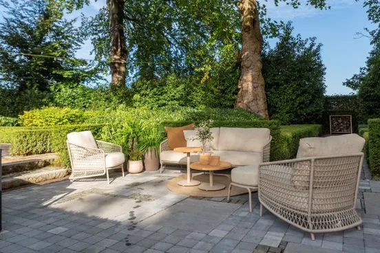 Puccini loungeset met salontafels en voetenbank - afbeelding 2