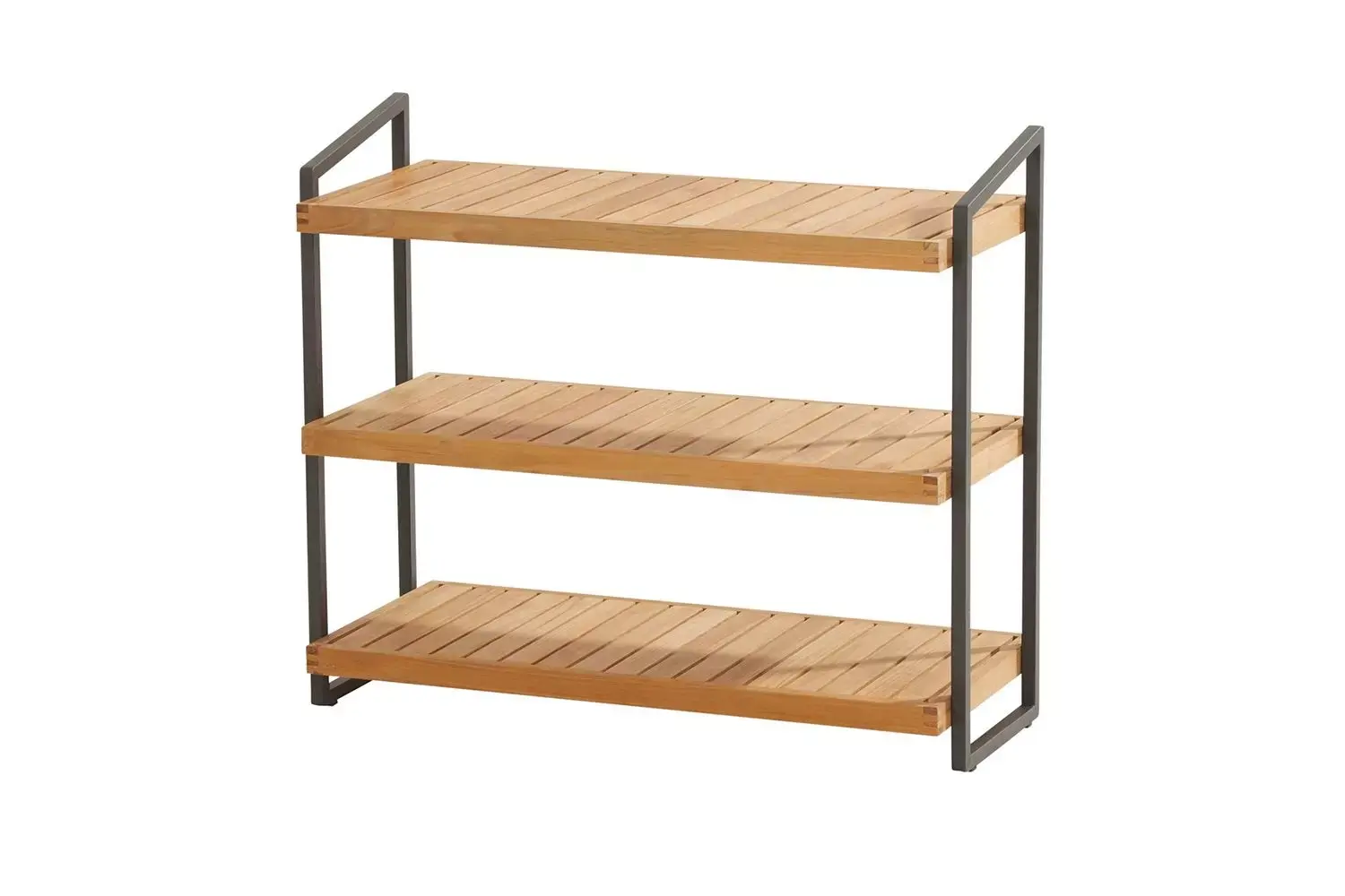 4SO Rack low tuinkast 94x80 cm - teak