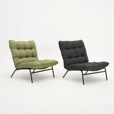 Relax stoel zenzi zwart sfeer, Lesli Living, tuinmeubels.nl