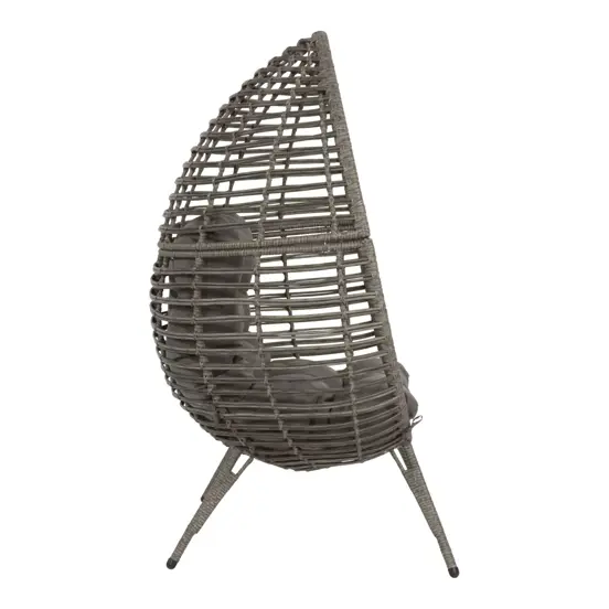 Relaxstoel Chill grijs l99b91h156 cm - afbeelding 5