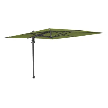 Saint tropez 355x300 sage groen met verrijdbare 120kg voet parasol, Madison, tuinmeubels