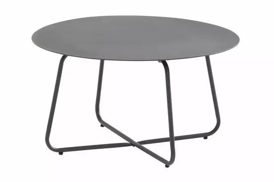 Dali koffietafel rond 58,5 cm H35 cm - Antraciet www.tuinmeubels.nl