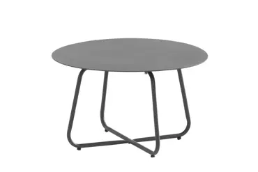 Dali koffietafel rond 58,5 cm H35 cm - Antraciet www.tuinmeubels.nl