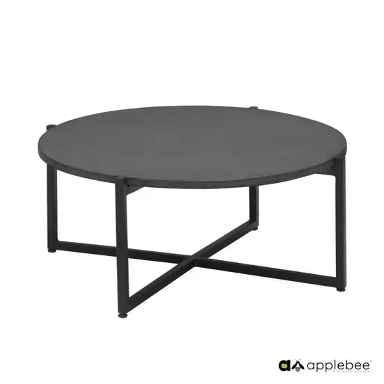 Salontafel Soul ø74x30h cm - lichtgewicht beton - afbeelding 1