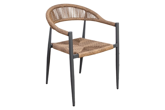 Sanne Stacking Chair schuin, SenS-Line, tuinmeubels.nl