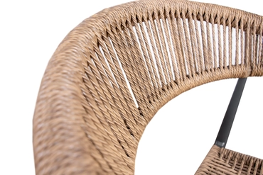 Sanne Stacking Chair detail rugleuning, SenS-Line, tuinmeubels.nl