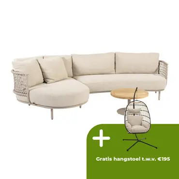 Sardinia loungeset incl. tafeltje