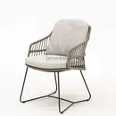 Sempre dining chair Anthracite, 4 Seasons Outdoor, tuinmeubels