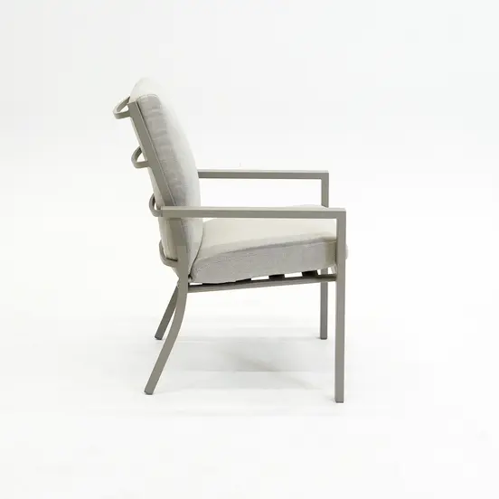Sergio dining fauteuil taupe / sand - afbeelding 2