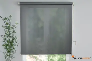 Rolgordijn cool grey sfeer, Nettenverkoop, tuinmeubels