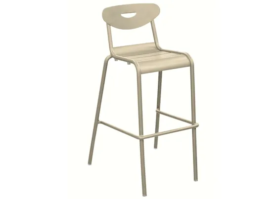 Smiley barstoel creme, Fermob, tuinmeubels.nl