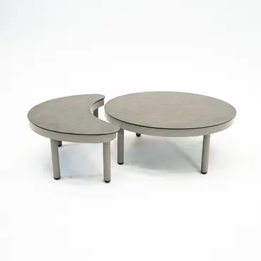 Solita lounge sofa set 4-dlg taupe tafels, Vita tuinmeubelen, tuinmeubels.nl