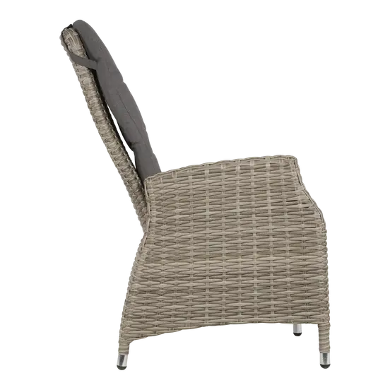 Stoel comfort l61b72h112cm mountain zij verstelbaar, Lesli Living, tuinmeubels