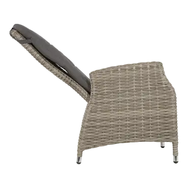 Stoel comfort l61b72h112cm mountain verstelbaar, Lesli Living, tuinmeubels