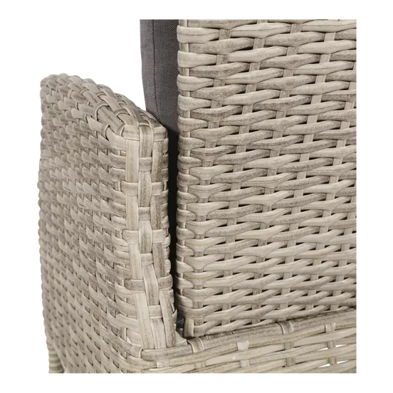 Stoel comfort l61b72h112cm mountain details, Lesli Living, tuinmeubels