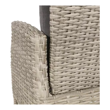 Stoel comfort l61b72h112cm mountain details, Lesli Living, tuinmeubels