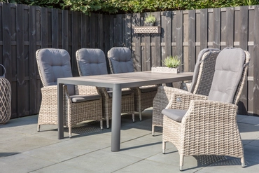 Stoel comfort l61b72h112cm mountain sfeer, Lesli Living, tuinmeubels