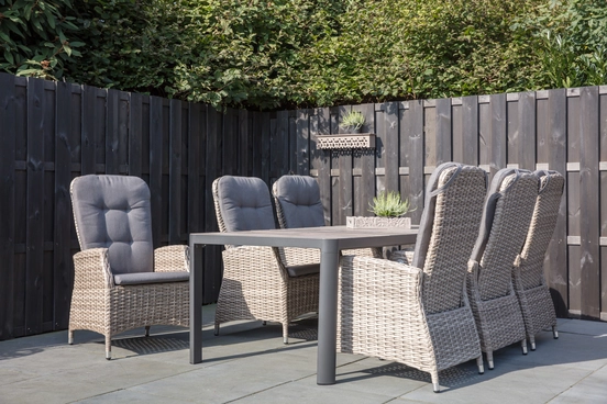 Stoel comfort l61b72h112cm mountain sfeerfoto, Lesli Living, tuinmeubels