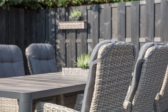 Stoel comfort l61b72h112cm mountain sfeer detail, Lesli Living, tuinmeubels